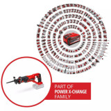 Scie sabre 18V te ap 1822 li solo Einhell 4326300