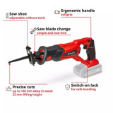 Scie sabre 18V te ap 1822 li solo Einhell 4326300
