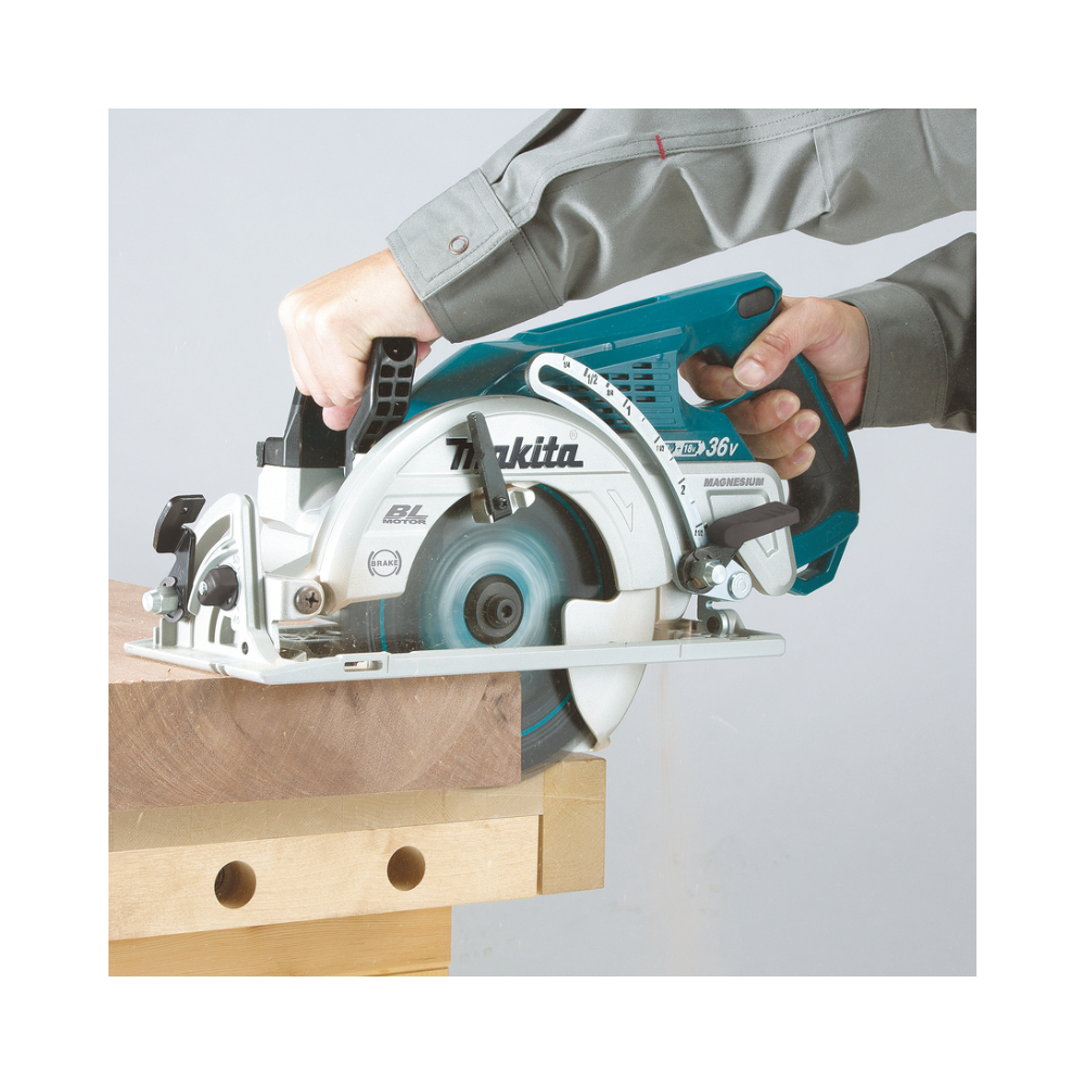Scie circulaire lxt 2X18V O185MM solo Makita DRS780Z