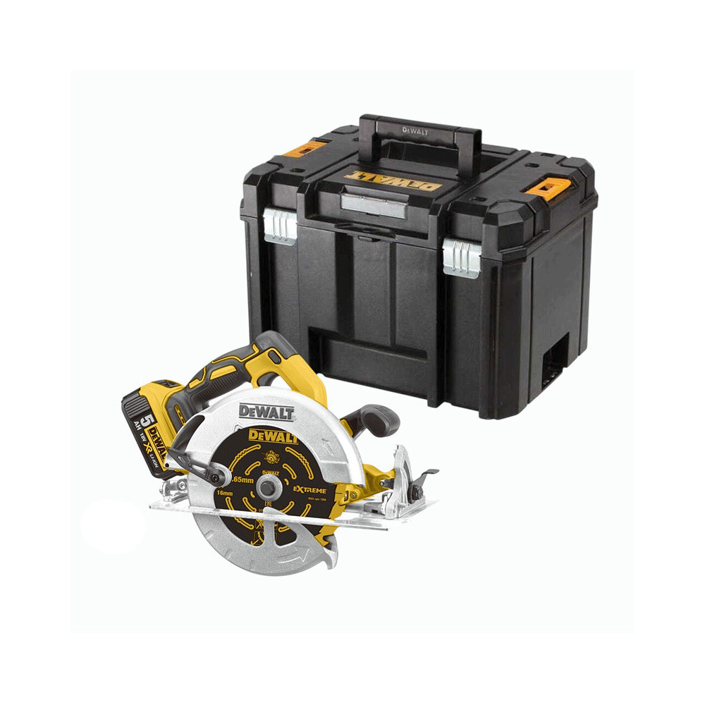 Scie circulaire 18V xr O184 mm dans tstak Dewalt DCS570N