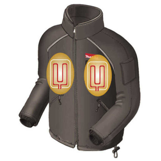 Veste chauffante Makita DCJ200ZL