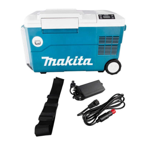 Glaciere et rechaud thermoelectrique 18V Makita DCW180Z