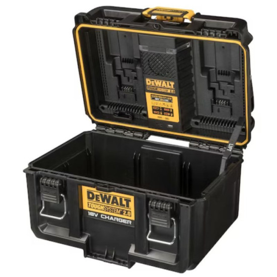 Coffret avec chargeur double port toughsystem 18V Dewalt DWST83470 gb