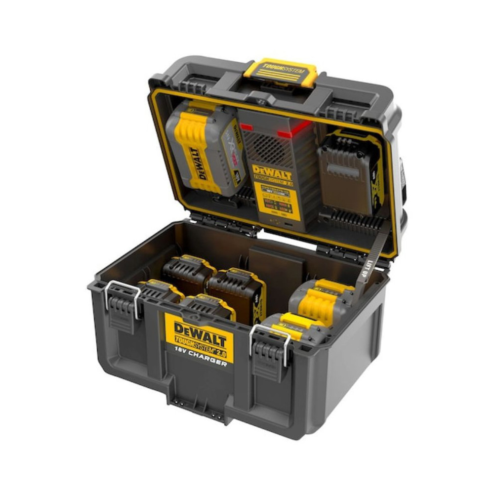 Coffret avec chargeur double port toughsystem 18V Dewalt DWST83470 gb