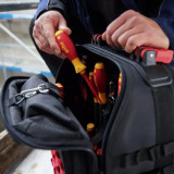 Sac a dos d outils electricien 27 pcs wiha 45528