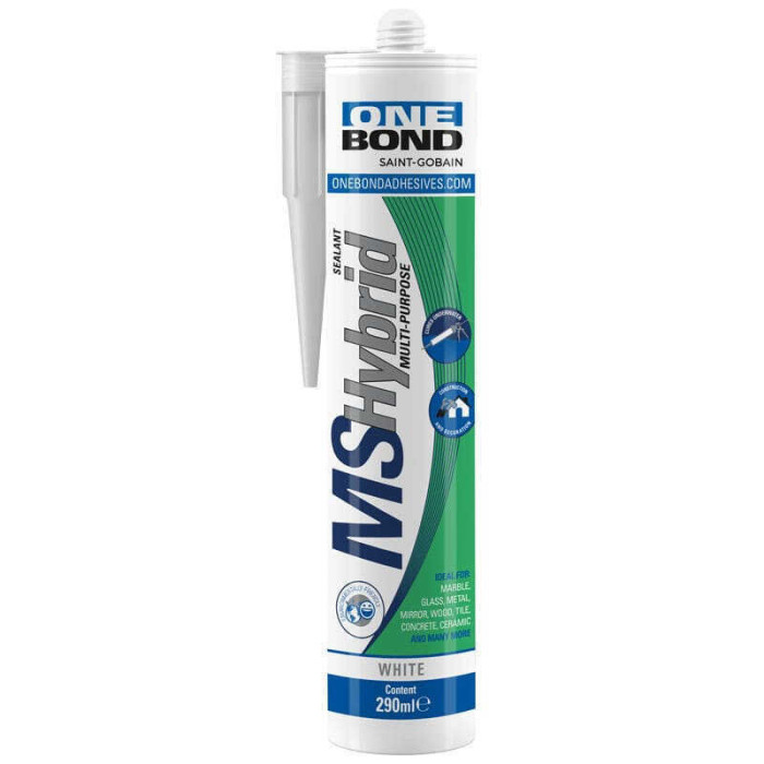 Mastic blanc 300 ml onebond 63642597422