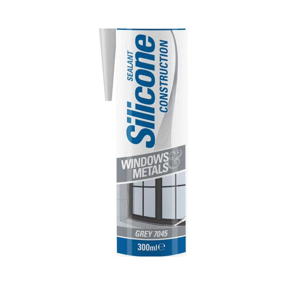 Mastic silicone construction neutre gris 7045 300ML 1PC onebond 66254431119
