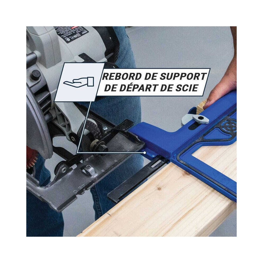 Guide de decoupe transversale kreg KMA4000