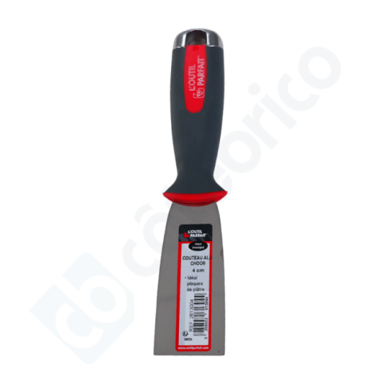 Couteau de plaquiste ALU CHOC 4 cm Outil Parfait