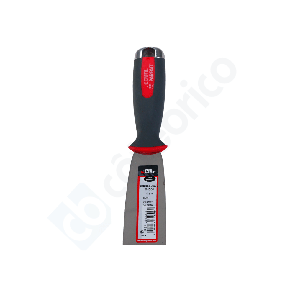 Couteau de plaquiste ALU CHOC 4 cm Outil Parfait