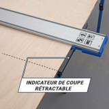 Rail de guidage droit kreg KMA4500