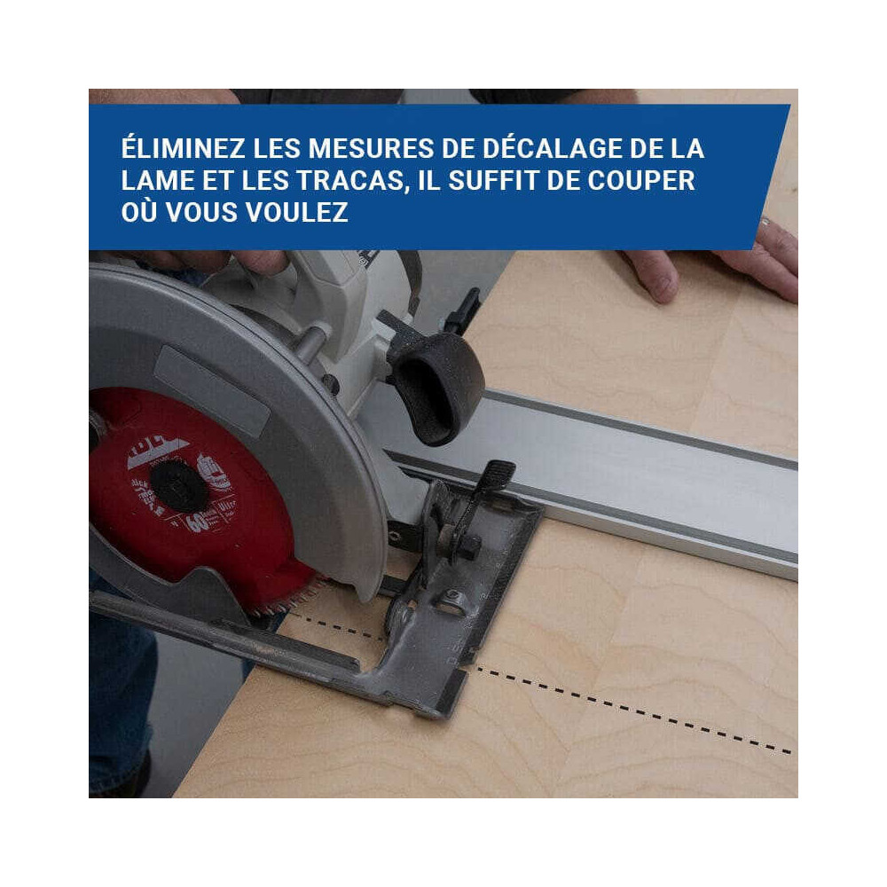 Rail de guidage droit kreg KMA4500