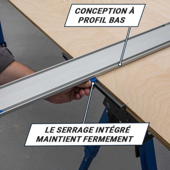 Rail de guidage droit kreg KMA4500