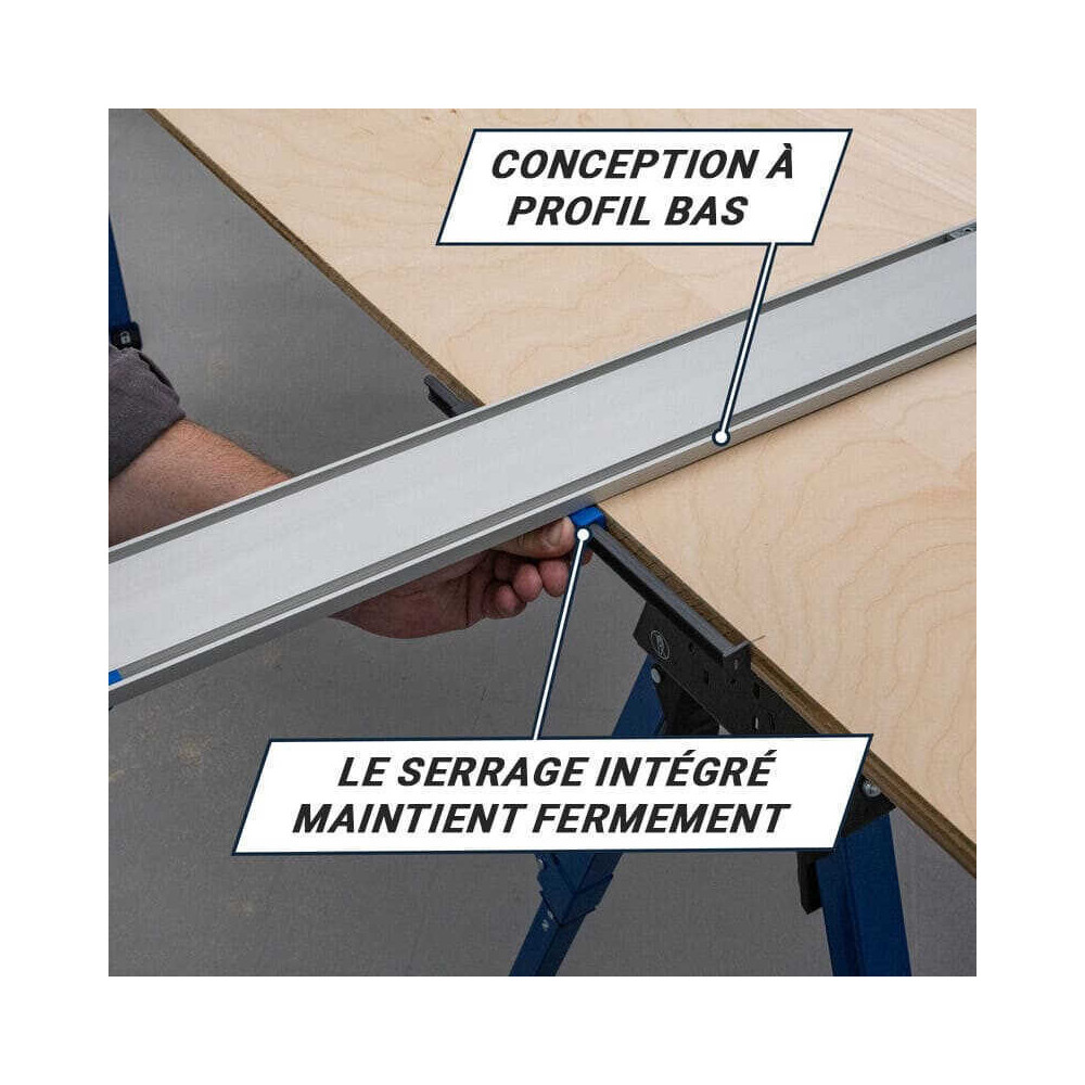 Rail de guidage droit kreg KMA4500