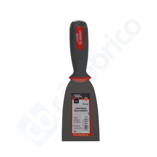 Couteau de plaquiste ALU CHOC 6 cm Outil Parfait