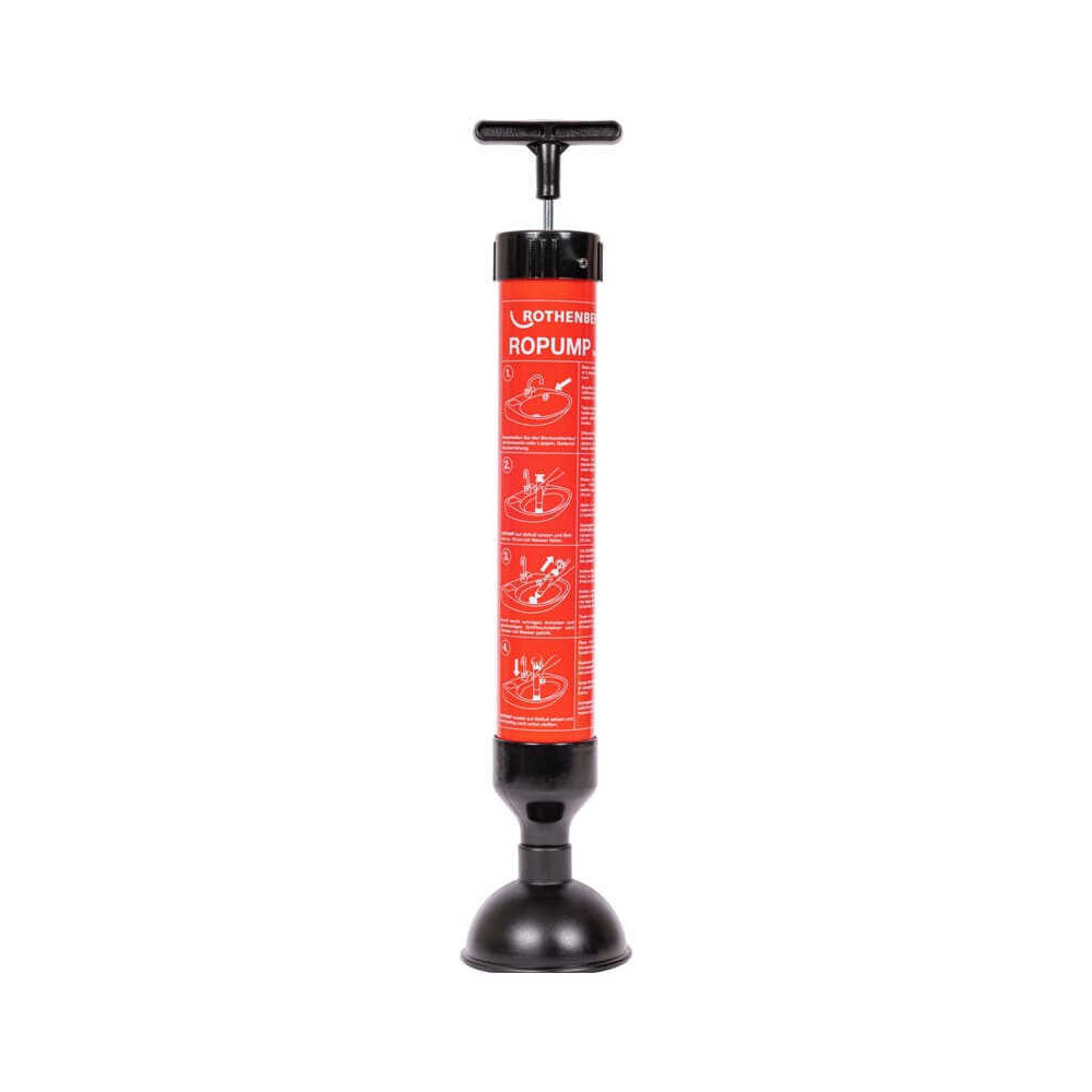 Deboucheur manuel par aspiration ropump forcepump rothenberger 71991