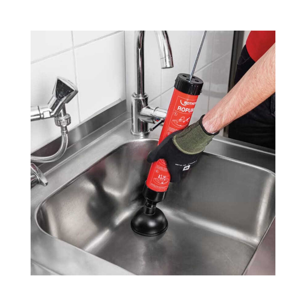 Deboucheur manuel par aspiration ropump forcepump rothenberger 71991