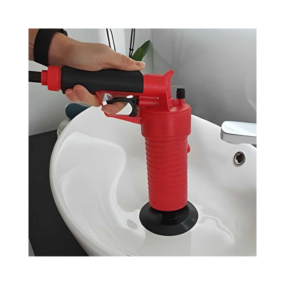 Pistolet a deboucher a air comprime avec adaptateurs rothenberger 1500000006