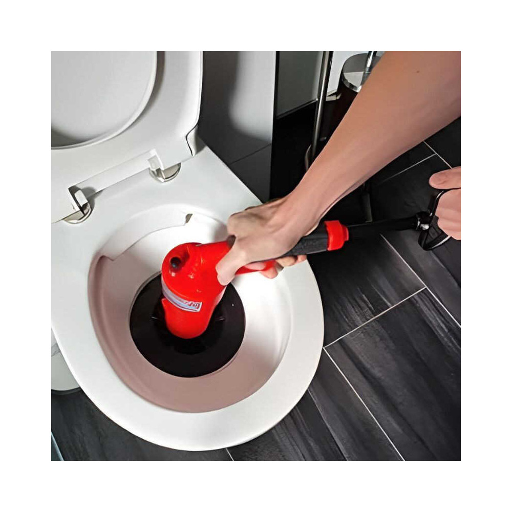 Pistolet a deboucher a air comprime avec adaptateurs rothenberger 1500000006