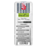 Kit de 10 mines de rechange graphite pour crayon dry Pica 4030