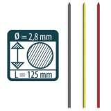 Kit de 8 mines de rechange pour crayon dry Pica 4020 au prix HT