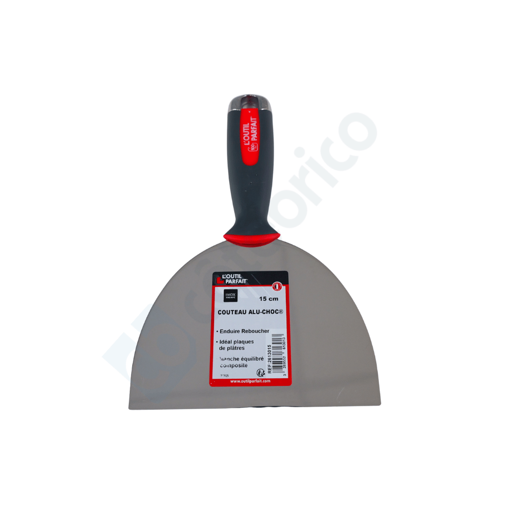 Couteau plaquiste alu choc 15CM outilparfait 2613015