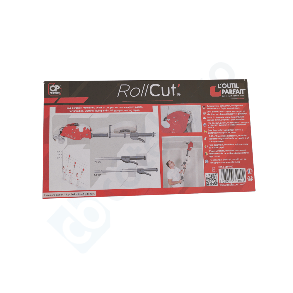 Derouleur bande a joint rollcut outil parfait 3314000