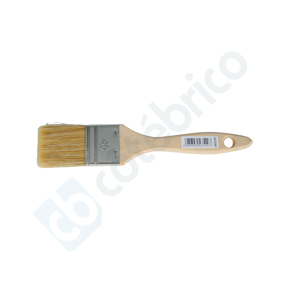 Lot de 6 brosses plates 40 outil parfait 943540X6