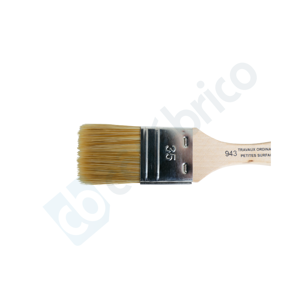Lot de 6 brosses plates 35 outil parfait 943535X6