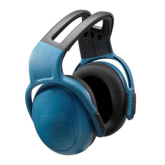 Casque anti bruit bleu msa left right