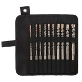 Trousse de forets sds plus booster plus L160 o 6 8 10 12 14 mm 10 pcs diager 072B