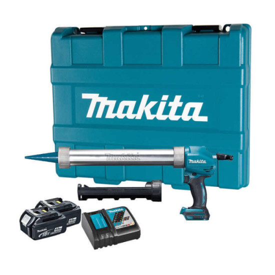 Pistolet a mastic sans fil 2X15 ah en coffret Makita DCG180RYEX