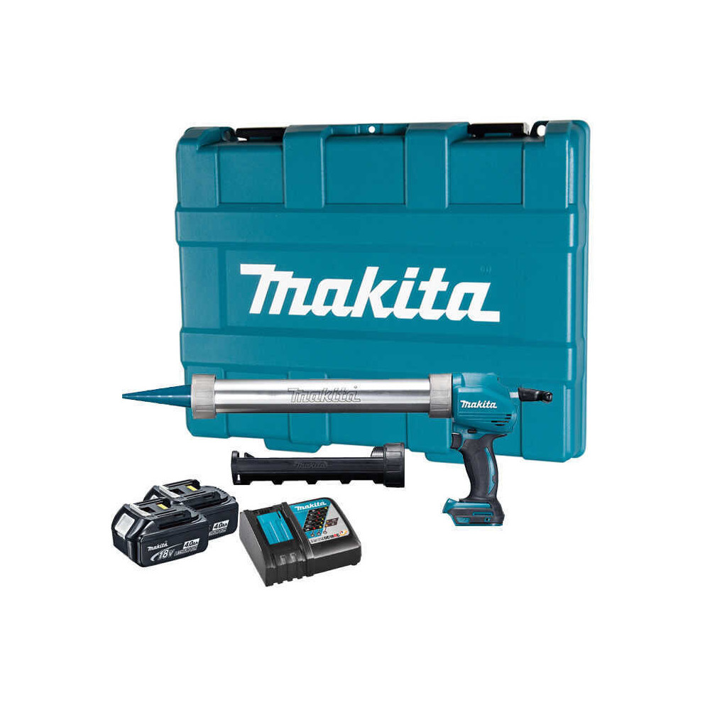 Pistolet a mastic sans fil 2X15 ah en coffret Makita DCG180RYEX