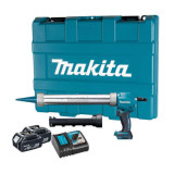 Pistolet a mastic sans fil 2X15 ah en coffret Makita DCG180RYEX