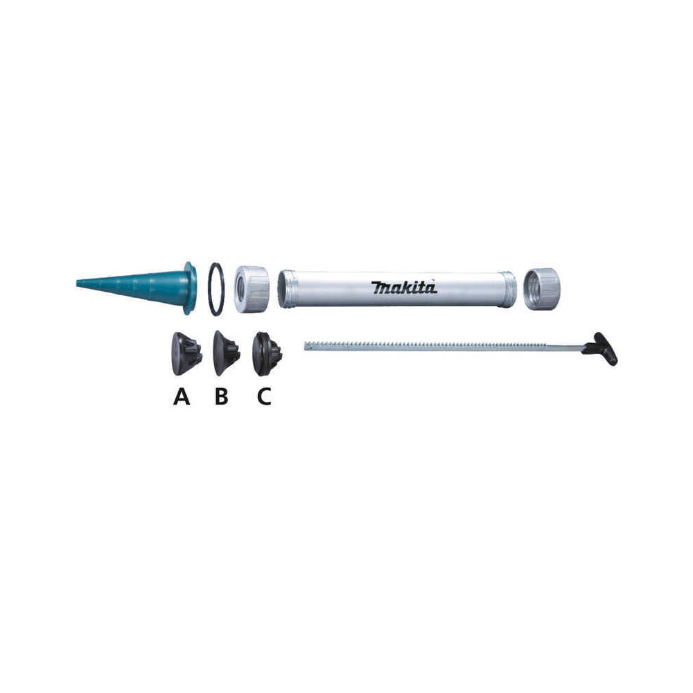 Pistolet a mastic sans fil 2X15 ah en coffret Makita DCG180RYEX
