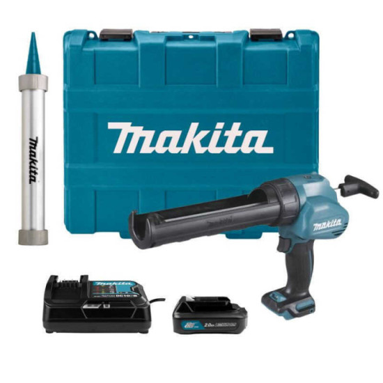 Pistolet a mastic 12 v cxt li ion 1X2AH en valise Makita CG100DSAX