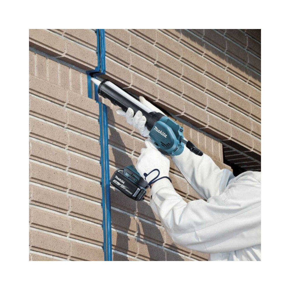 Pistolet a mastic sans fil avec batteries en coffret Makita DCG180RMEX