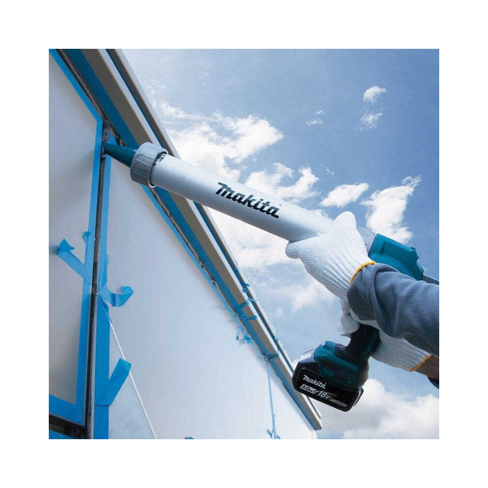 Pistolet a mastic sans fil avec batteries en coffret Makita DCG180RMEX