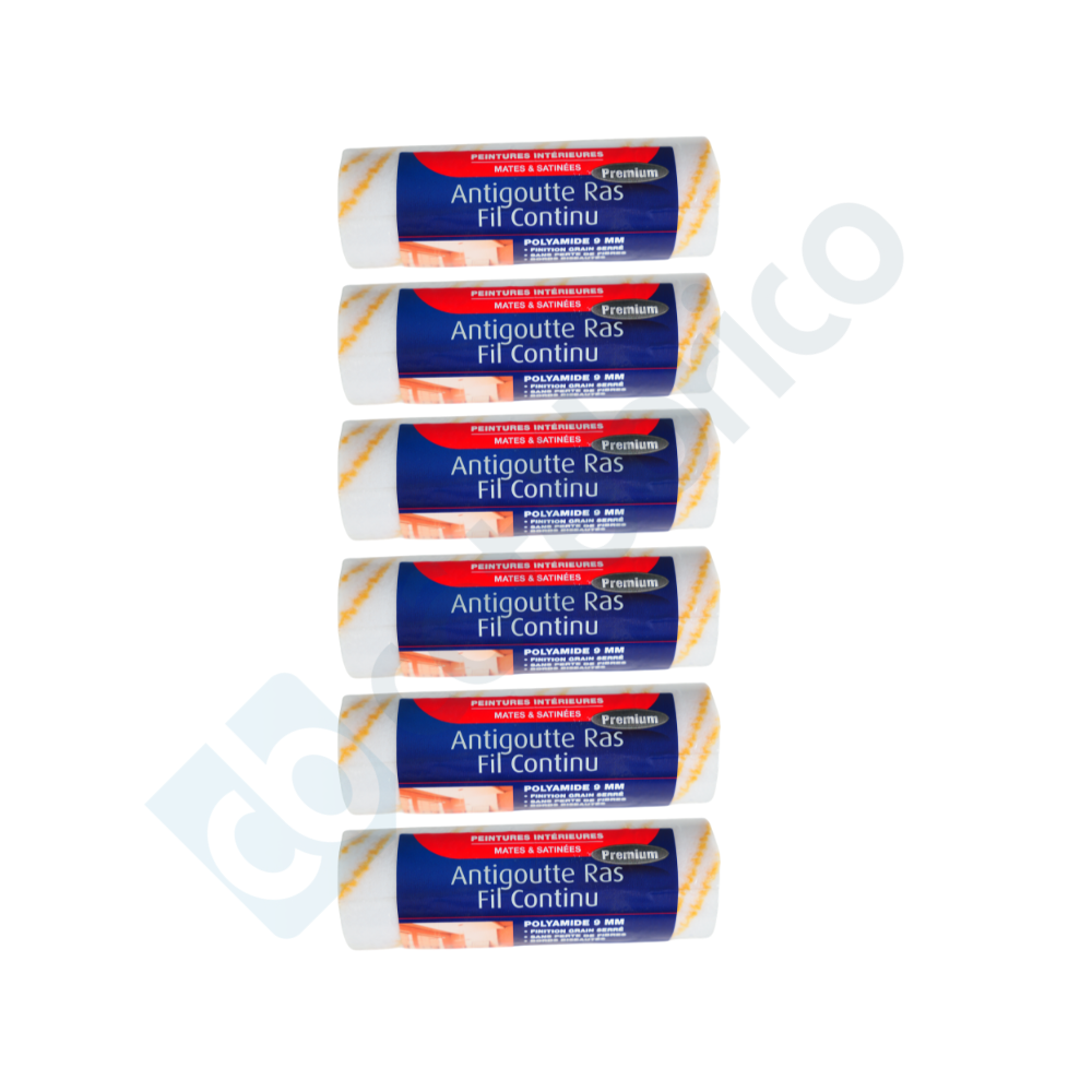 Lot de 6 manchons polygold 9 antigoutte 180MM outil parfait 882180X6