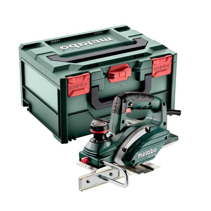 Rabot electrique ho 26 82 avec coffret metabox Metabo 602682700