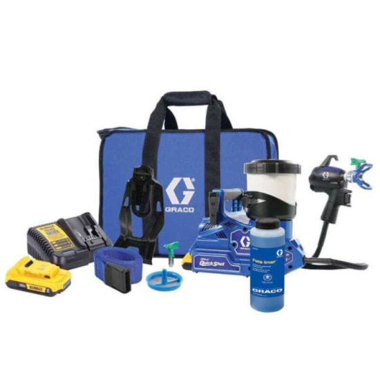 Pistolet airless Ultra QuickShot Graco kit 2x 2,0 Ah