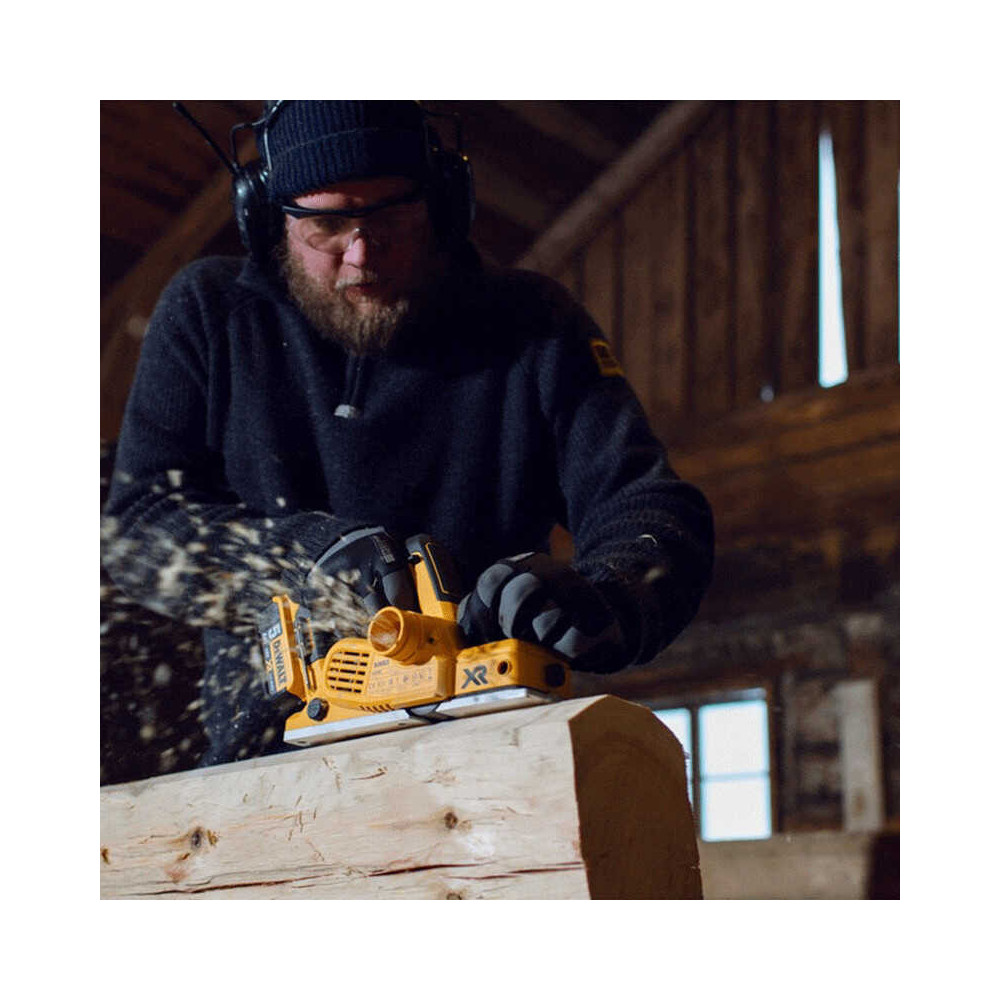 Rabot sans fil 18V xr Dewalt DCP580P2 qw