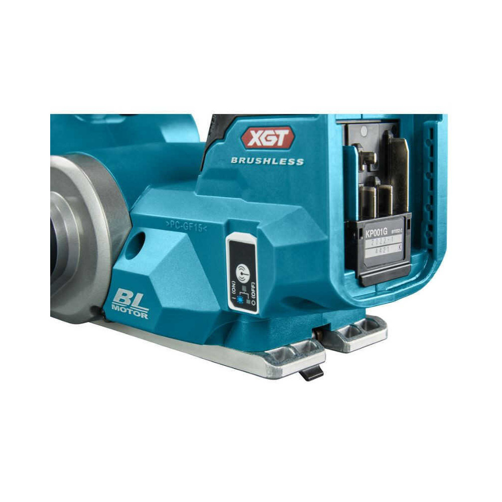 Rabot 40V xgt max 82MM 2X25 ah en makpac Makita KP001GD201