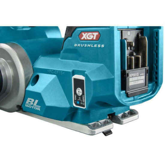 Rabot 40V xgt max 82MM 2X40 ah avec aws en makpac Makita KP001GM202