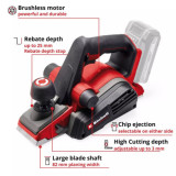 Raboteuse sans fil 18V 82MM tp pl 183 li bl solo Einhell 4345405