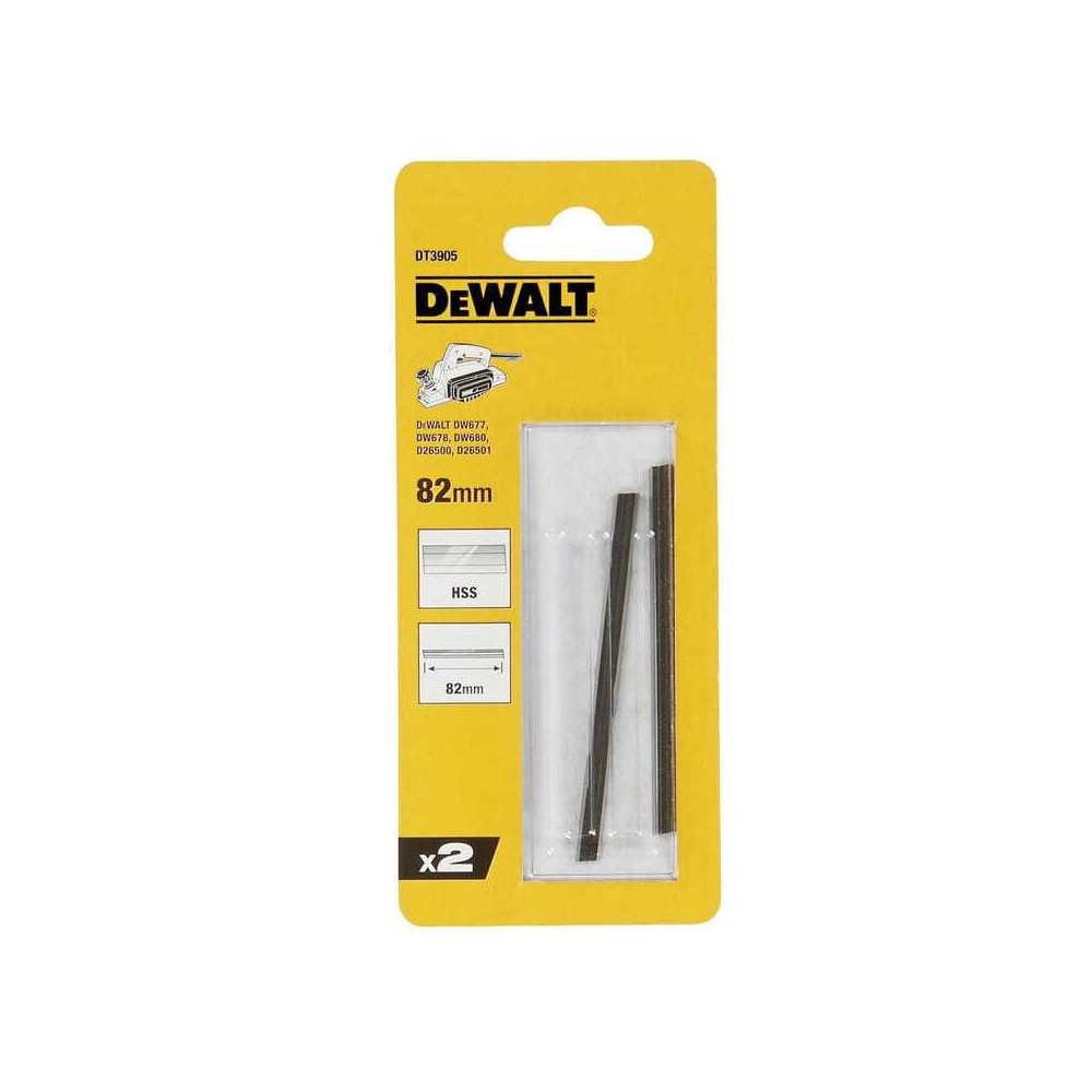 Fers de rabot hss pour DW677 DW678K DW678EK DW680K Dewalt DT3905