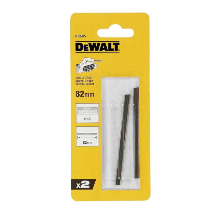 Fers de rabot hss pour DW677 DW678K DW678EK DW680K Dewalt DT3905