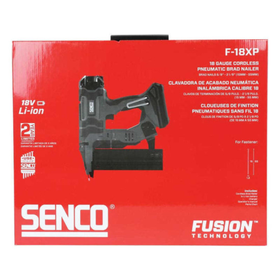 Cloueur a brads 1X2AH pointe 15 a 55 mm senco 10M2001N