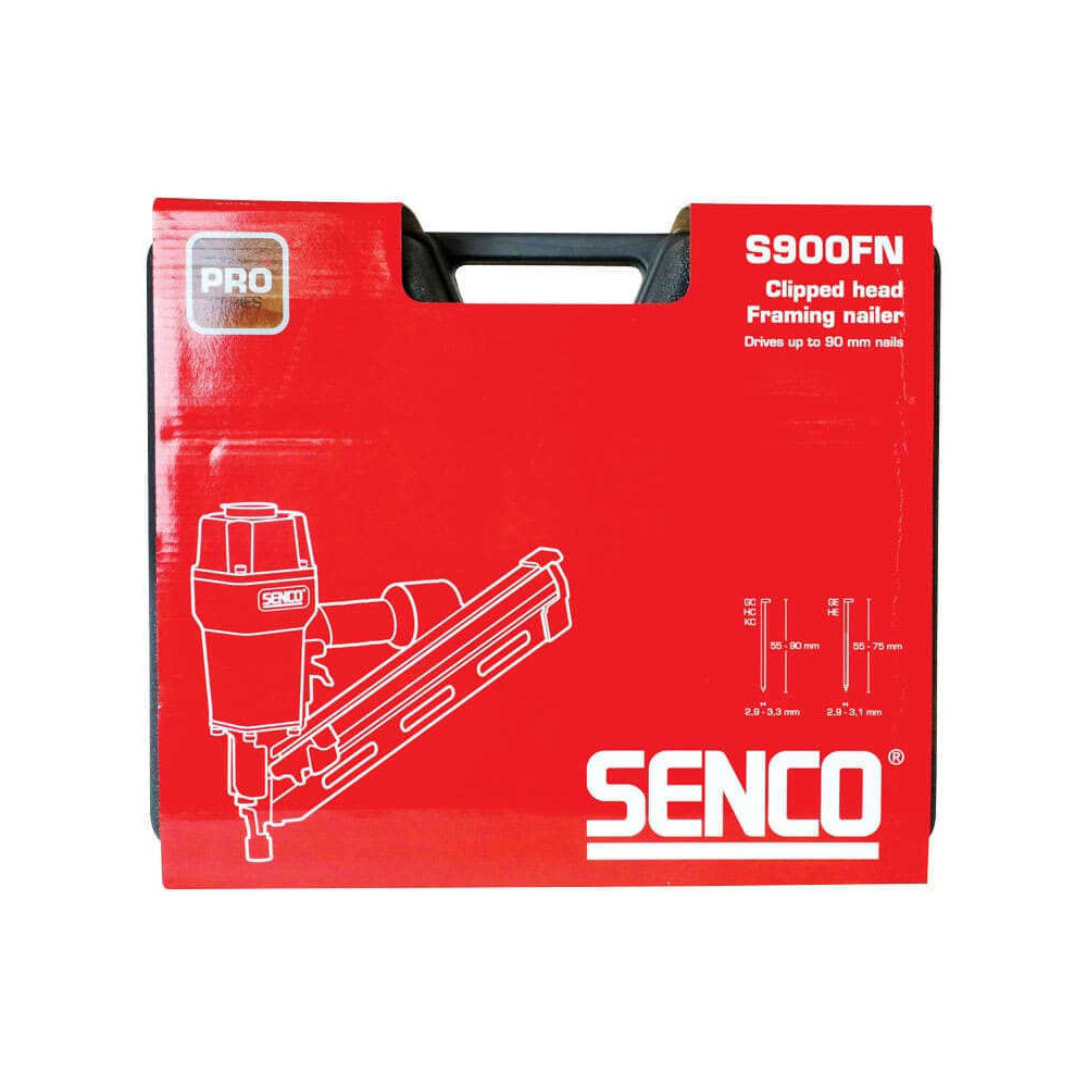 Cloueur de charpente pointe de 55 a 90 mm senco S900FN