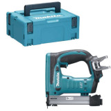 Agrafeuse a batteries 18V li ion 1X15 ah dans makpac Makita DST221Y1J